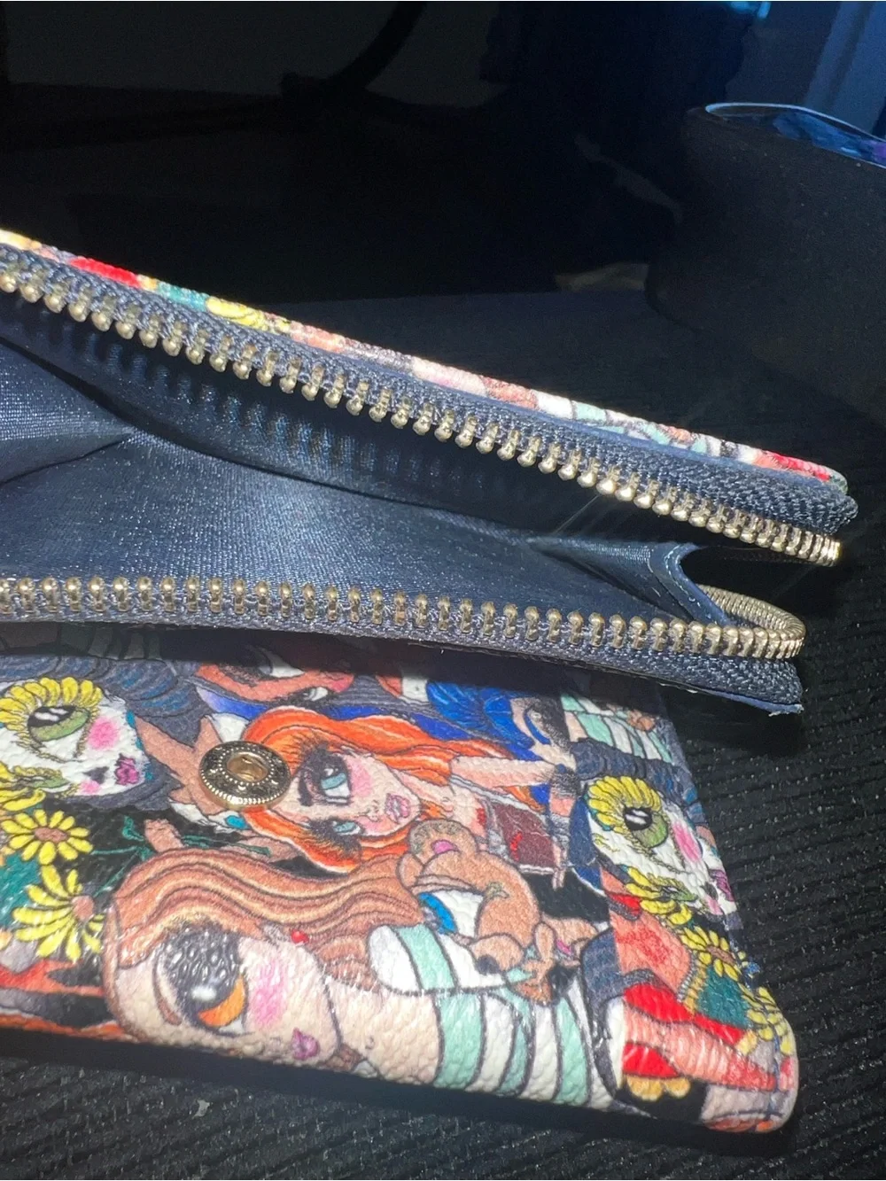 SandOne Dolls Collage Wallet
